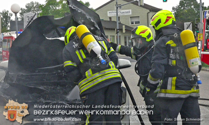 20220821 Fahrzeugbrand in Tribuswinkel  Foto: Stefan Schneider BFKDO BADEN