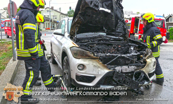 20220821 Fahrzeugbrand in Tribuswinkel  Foto: Stefan Schneider BFKDO BADEN