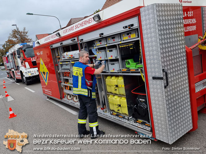 20220925 Schadstoffeinsatz in Pfaffstätten Foto: Stefan Schneider BFKDO BADEN 20220925 Schadstoffeinsatz in Pfaffstätten Foto: Stefan Schneider BFKDO BADEN