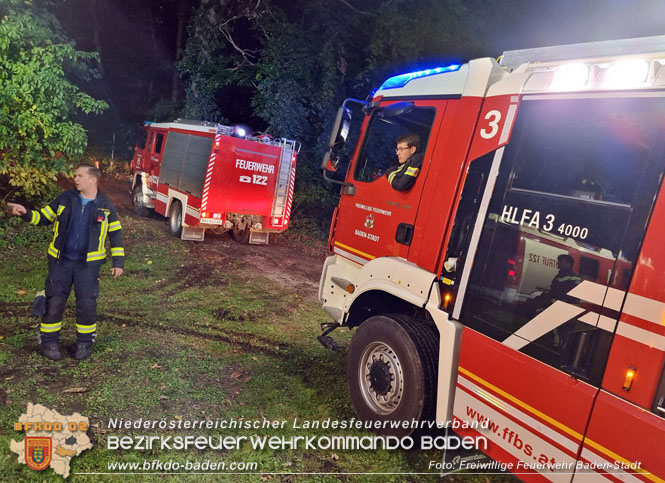 20220928 Waldbrand im Bereich Jägerhaus  Foto: Stefan Schneider Freiwillige Feuerwehr Baden-Stadt
