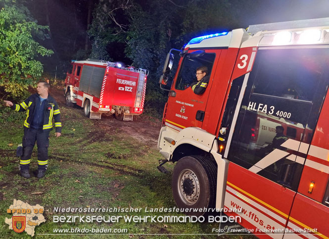 20220928 Waldbrand im Bereich Jgerhaus  Foto: Stefan Schneider Freiwillige Feuerwehr Baden-Stadt