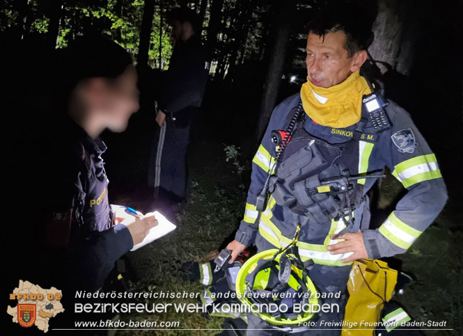 20220928 Waldbrand im Bereich Jgerhaus  Foto: Stefan Schneider Freiwillige Feuerwehr Baden-Stadt