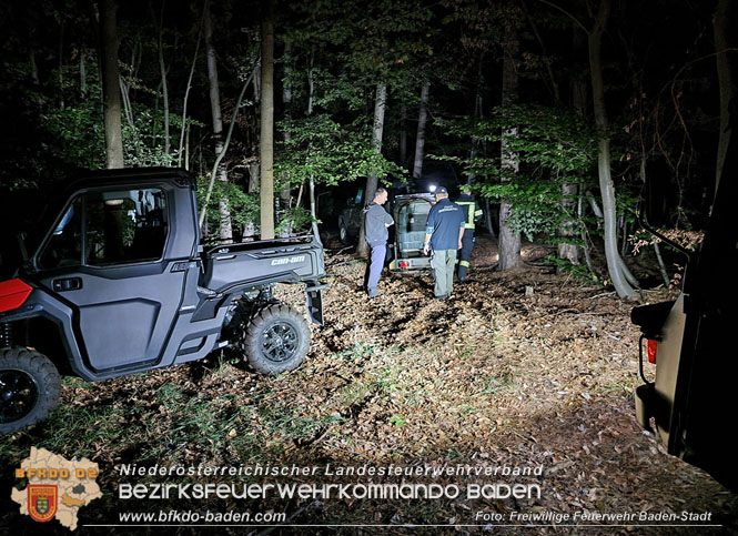 20220928 Waldbrand im Bereich Jgerhaus  Foto: Stefan Schneider Freiwillige Feuerwehr Baden-Stadt