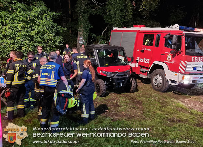 20220928 Waldbrand im Bereich Jgerhaus  Foto: Stefan Schneider Freiwillige Feuerwehr Baden-Stadt