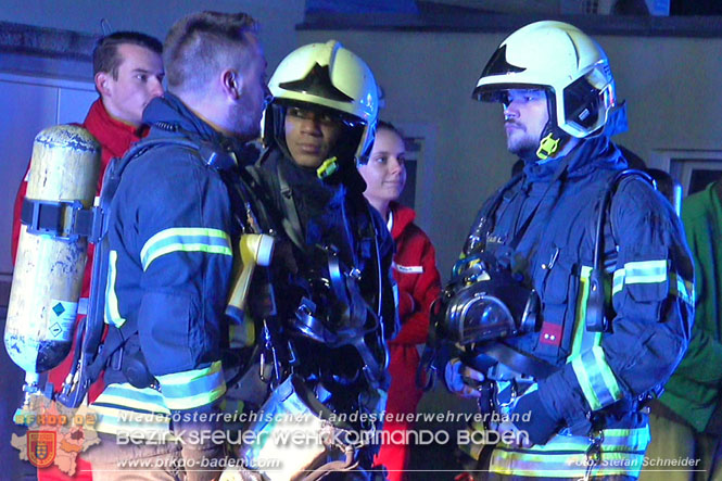 20221121 Brand im Einfamilienhaus in Kottingbrunn  Foto: Stefan Schneider BFKDO BADEN