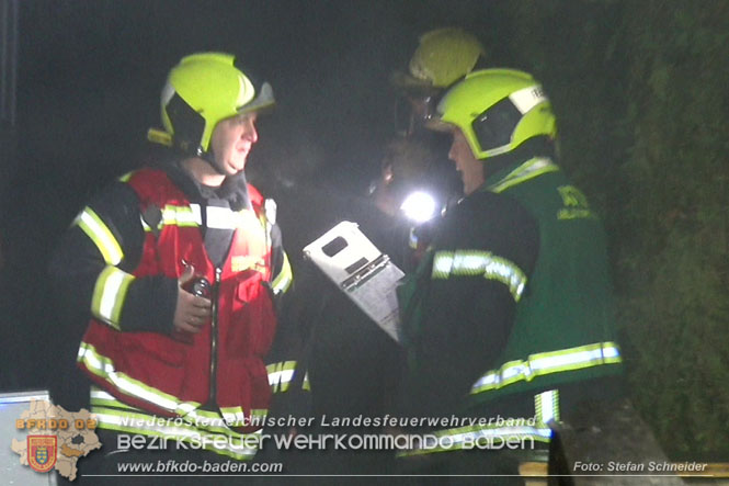 20221121 Brand im Einfamilienhaus in Kottingbrunn  Foto: Stefan Schneider BFKDO BADEN