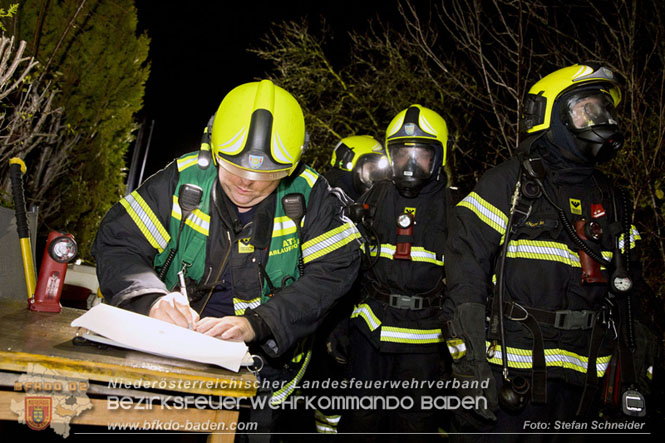 20221121 Brand im Einfamilienhaus in Kottingbrunn  Foto: Stefan Schneider BFKDO BADEN