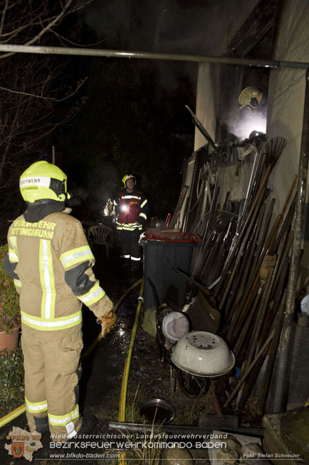 20221121 Brand im Einfamilienhaus in Kottingbrunn Foto: Stefan Schneider BFKDO BADEN