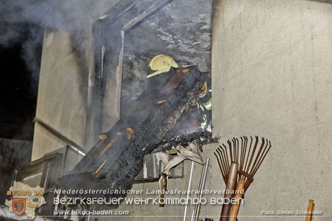 20221121 Brand im Einfamilienhaus in Kottingbrunn Foto: Stefan Schneider BFKDO BADEN