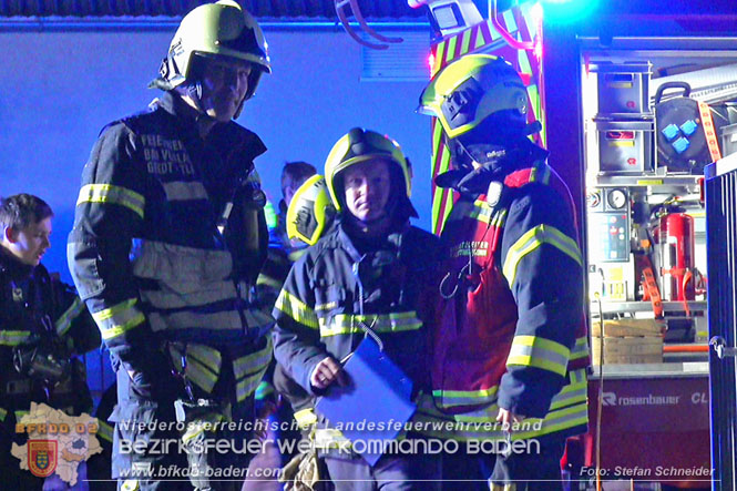 20221121 Brand im Einfamilienhaus in Kottingbrunn Foto: Stefan Schneider BFKDO BADEN