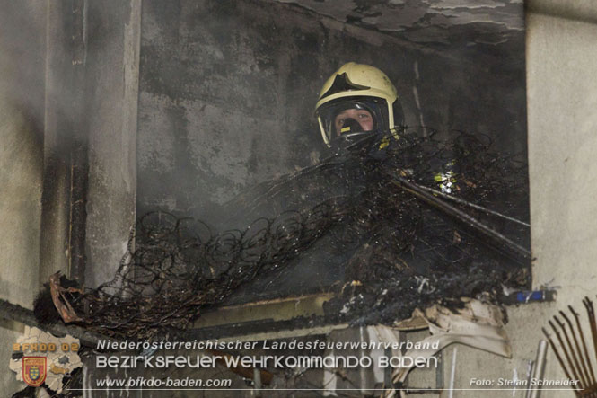 20221121 Brand im Einfamilienhaus in Kottingbrunn Foto: Stefan Schneider BFKDO BADEN