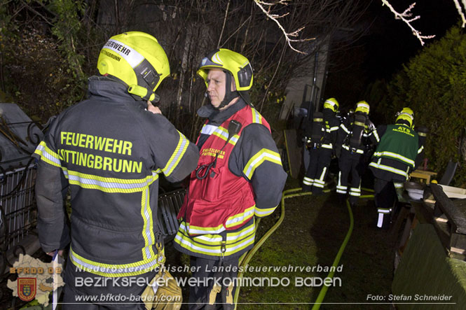 20221121 Brand im Einfamilienhaus in Kottingbrunn Foto: Stefan Schneider BFKDO BADEN