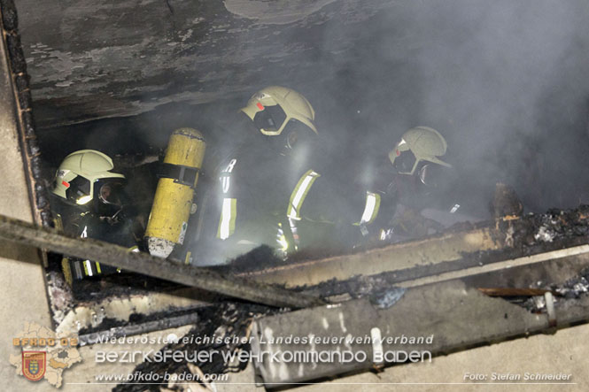 20221121 Brand im Einfamilienhaus in Kottingbrunn Foto: Stefan Schneider BFKDO BADEN