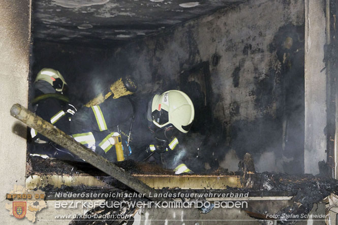 20221121 Brand im Einfamilienhaus in Kottingbrunn Foto: Stefan Schneider BFKDO BADEN