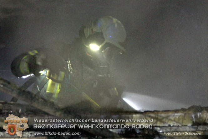 20221121 Brand im Einfamilienhaus in Kottingbrunn Foto: Stefan Schneider BFKDO BADEN