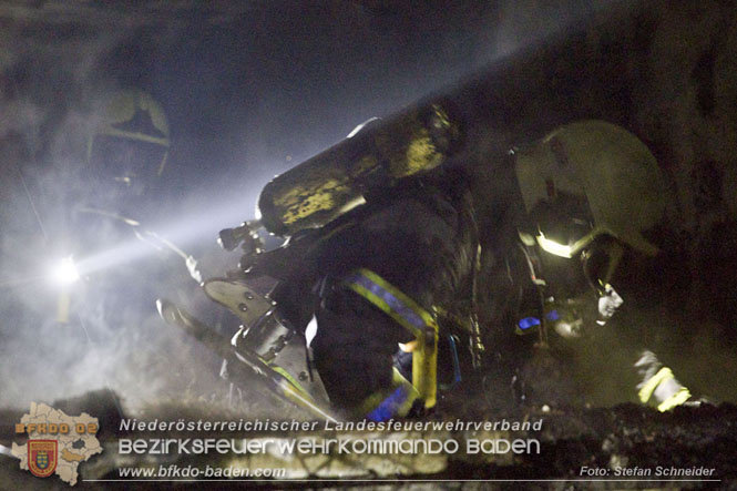 20221121 Brand im Einfamilienhaus in Kottingbrunn Foto: Stefan Schneider BFKDO BADEN