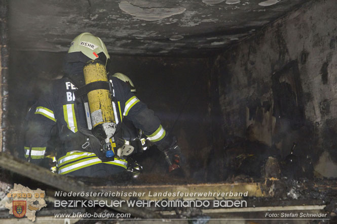 20221121 Brand im Einfamilienhaus in Kottingbrunn Foto: Stefan Schneider BFKDO BADEN