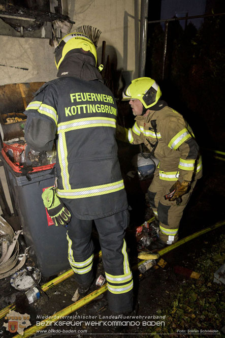 20221121 Brand im Einfamilienhaus in Kottingbrunn Foto: Stefan Schneider BFKDO BADEN