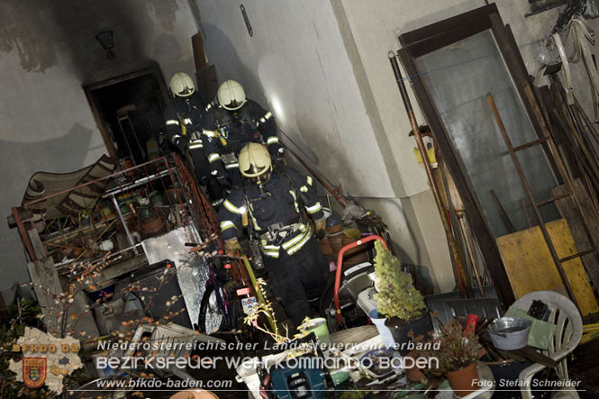 20221121 Brand im Einfamilienhaus in Kottingbrunn Foto: Stefan Schneider BFKDO BADEN