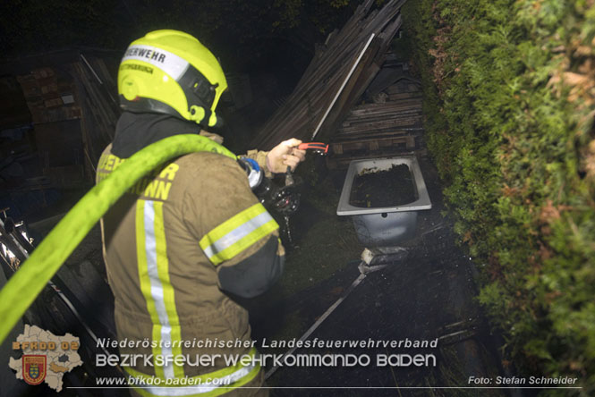 20221121 Brand im Einfamilienhaus in Kottingbrunn Foto: Stefan Schneider BFKDO BADEN