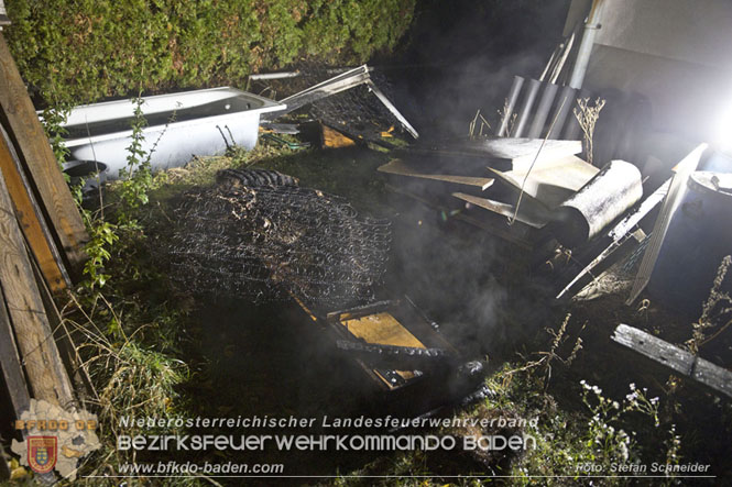 20221121 Brand im Einfamilienhaus in Kottingbrunn Foto: Stefan Schneider BFKDO BADEN