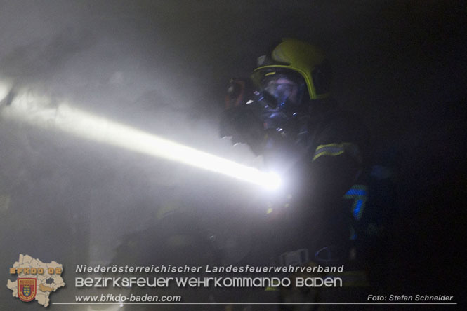 20221121 Brand im Einfamilienhaus in Kottingbrunn Foto: Stefan Schneider BFKDO BADEN