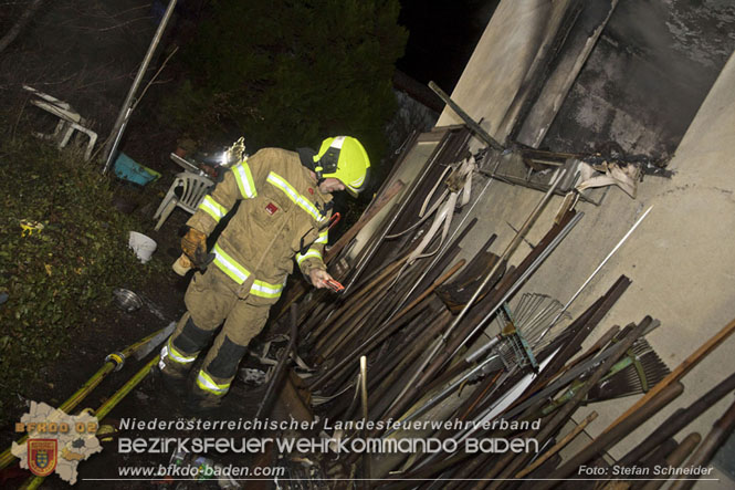 20221121 Brand im Einfamilienhaus in Kottingbrunn Foto: Stefan Schneider BFKDO BADEN