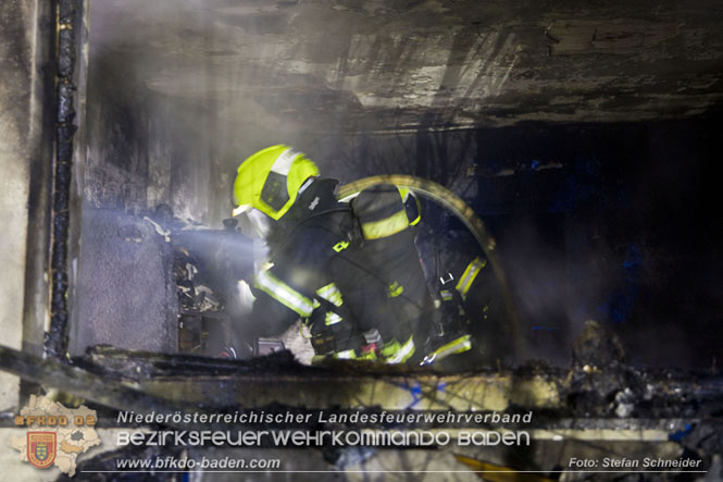 20221121 Brand im Einfamilienhaus in Kottingbrunn Foto: Stefan Schneider BFKDO BADEN