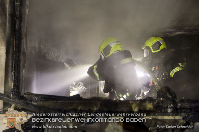 20221121 Brand im Einfamilienhaus in Kottingbrunn Foto: Stefan Schneider BFKDO BADEN