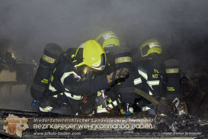 20221121 Brand im Einfamilienhaus in Kottingbrunn Foto: Stefan Schneider BFKDO BADEN