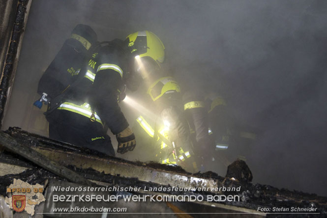 20221121 Brand im Einfamilienhaus in Kottingbrunn Foto: Stefan Schneider BFKDO BADEN