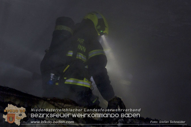 20221121 Brand im Einfamilienhaus in Kottingbrunn Foto: Stefan Schneider BFKDO BADEN