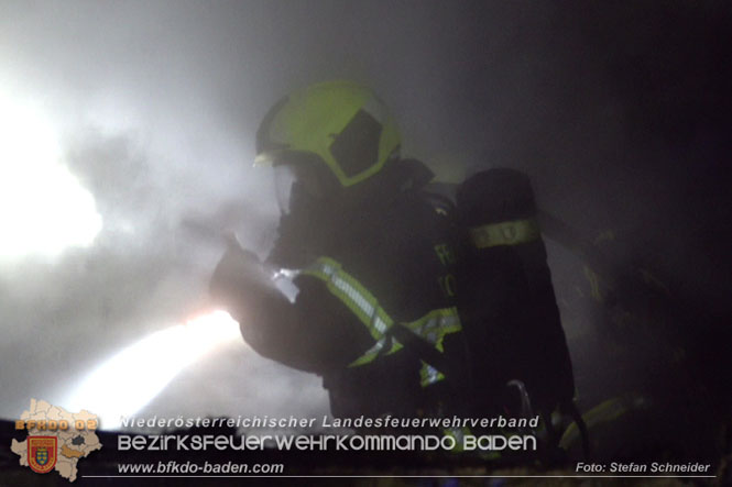 20221121 Brand im Einfamilienhaus in Kottingbrunn Foto: Stefan Schneider BFKDO BADEN