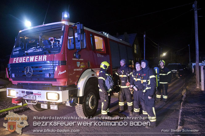 20221121 Brand im Einfamilienhaus in Kottingbrunn Foto: Stefan Schneider BFKDO BADEN