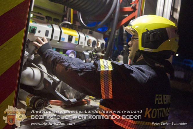 20221121 Brand im Einfamilienhaus in Kottingbrunn Foto: Stefan Schneider BFKDO BADEN