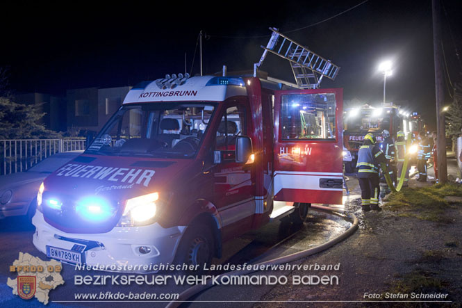 20221121 Brand im Einfamilienhaus in Kottingbrunn Foto: Stefan Schneider BFKDO BADEN