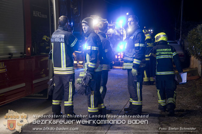 20221121 Brand im Einfamilienhaus in Kottingbrunn Foto: Stefan Schneider BFKDO BADEN