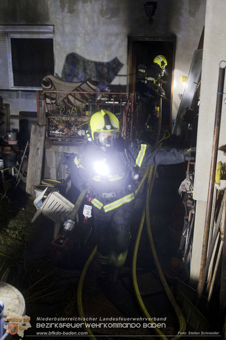 20221121 Brand im Einfamilienhaus in Kottingbrunn Foto: Stefan Schneider BFKDO BADEN