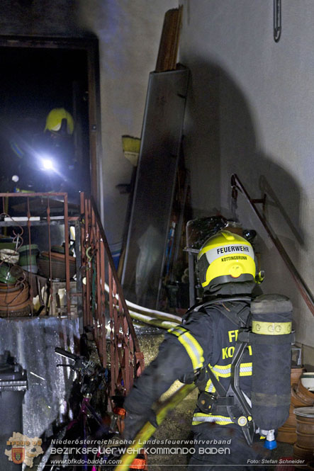 20221121 Brand im Einfamilienhaus in Kottingbrunn Foto: Stefan Schneider BFKDO BADEN