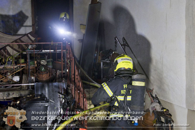 20221121 Brand im Einfamilienhaus in Kottingbrunn Foto: Stefan Schneider BFKDO BADEN