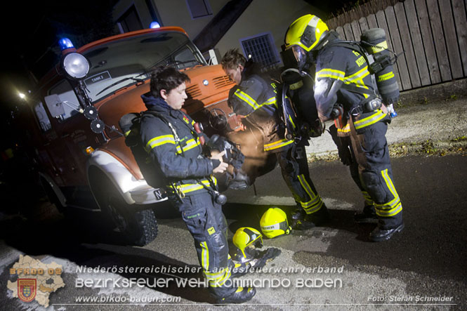 20221121 Brand im Einfamilienhaus in Kottingbrunn Foto: Stefan Schneider BFKDO BADEN