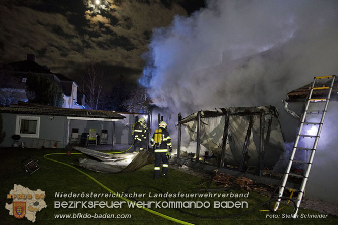 20221208 Wohnhausbrand in Hirtenberg  Foto: Stefan Schneider BFKDO BADEN 