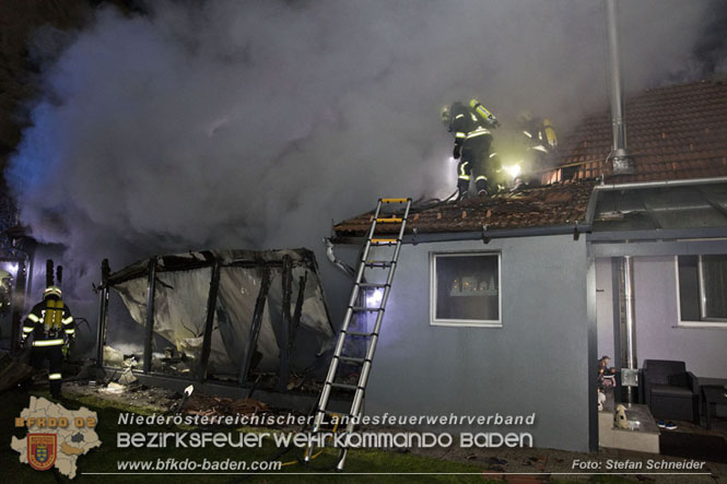 20221208 Wohnhausbrand in Hirtenberg  Foto: Stefan Schneider BFKDO BADEN 