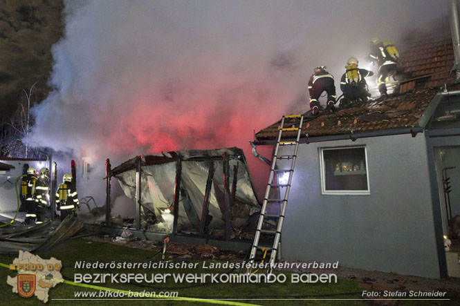 20221208 Wohnhausbrand in Hirtenberg  Foto: Stefan Schneider BFKDO BADEN 