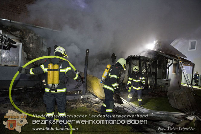 20221208 Wohnhausbrand in Hirtenberg  Foto: Stefan Schneider BFKDO BADEN 