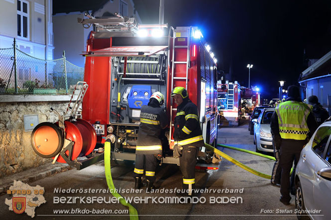 20221208 Wohnhausbrand in Hirtenberg  Foto: Stefan Schneider BFKDO BADEN 