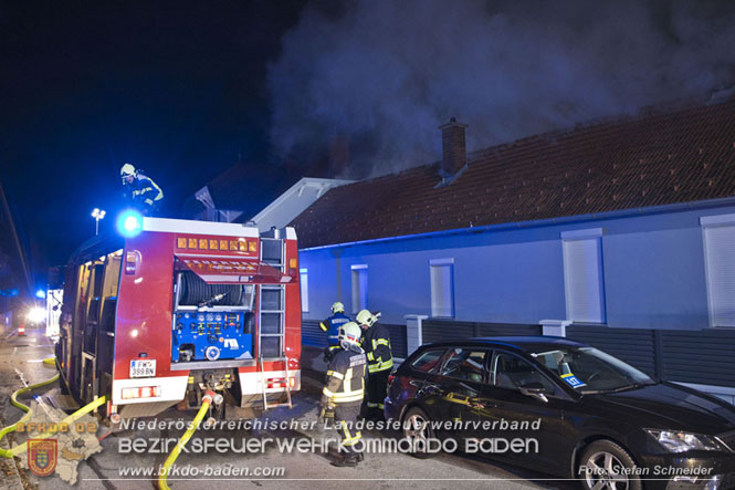 20221208 Wohnhausbrand in Hirtenberg  Foto: Stefan Schneider BFKDO BADEN 