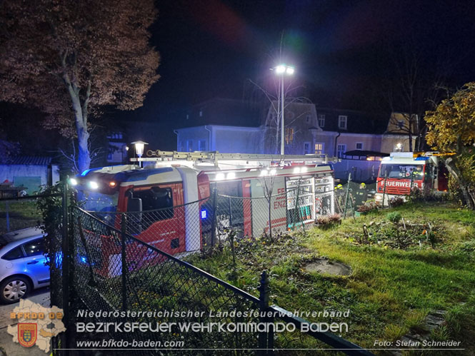 20221208 Wohnhausbrand in Hirtenberg  Foto: Stefan Schneider BFKDO BADEN 