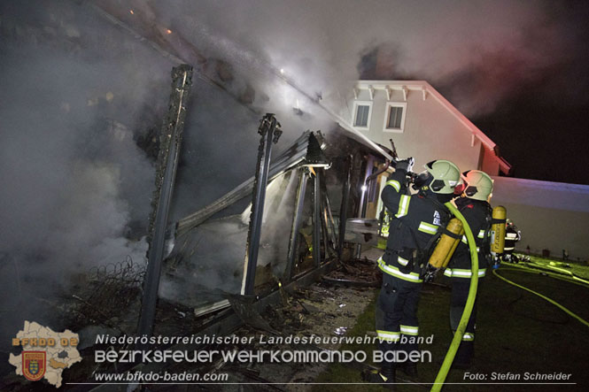 20221208 Wohnhausbrand in Hirtenberg  Foto: Stefan Schneider BFKDO BADEN 