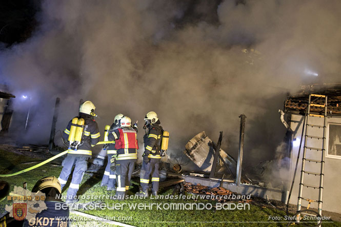 20221208 Wohnhausbrand in Hirtenberg  Foto: Stefan Schneider BFKDO BADEN 